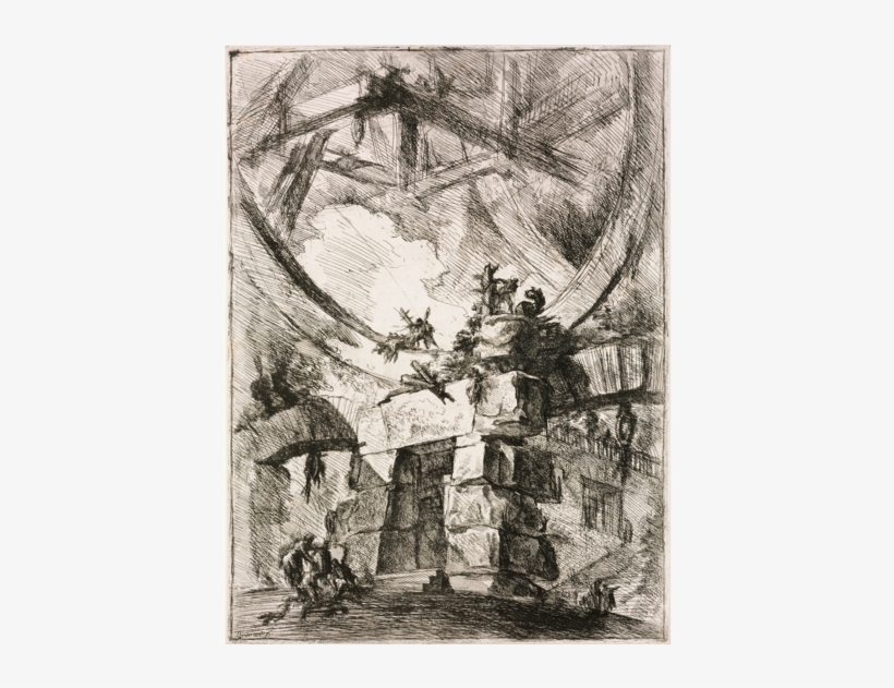 Theories In And Of History - Giovanni Battista Piranesi Etching, transparent png #4607216