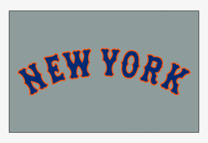 New York Mets Logos Iron Ons - New York Mets Away Logo, transparent png #4607698