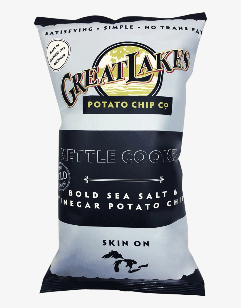 Made Up In My Old Stomping Ground Of Traverse City, - Great Lakes Potato Chips, transparent png #4608171