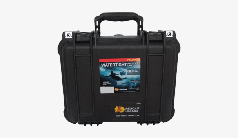 Pelican Mavic Pro Protector Case - Pelican Sacc-2-1300-blk 1300 Gopro Case (black), transparent png #4608635