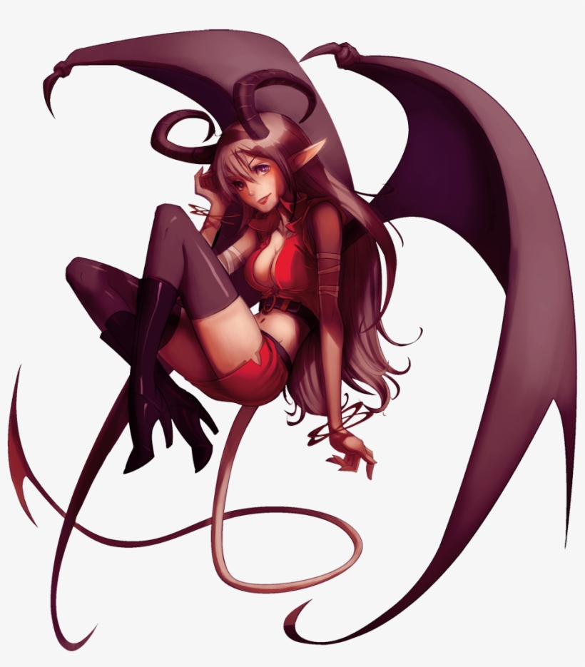 26770814 - >> - Succubus Png, transparent png #4609017