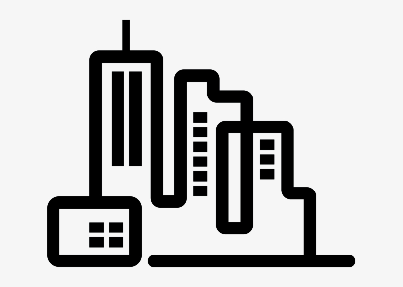 Cl Smart Cities Black - Smart City Clipart Black And White, transparent png #4609346