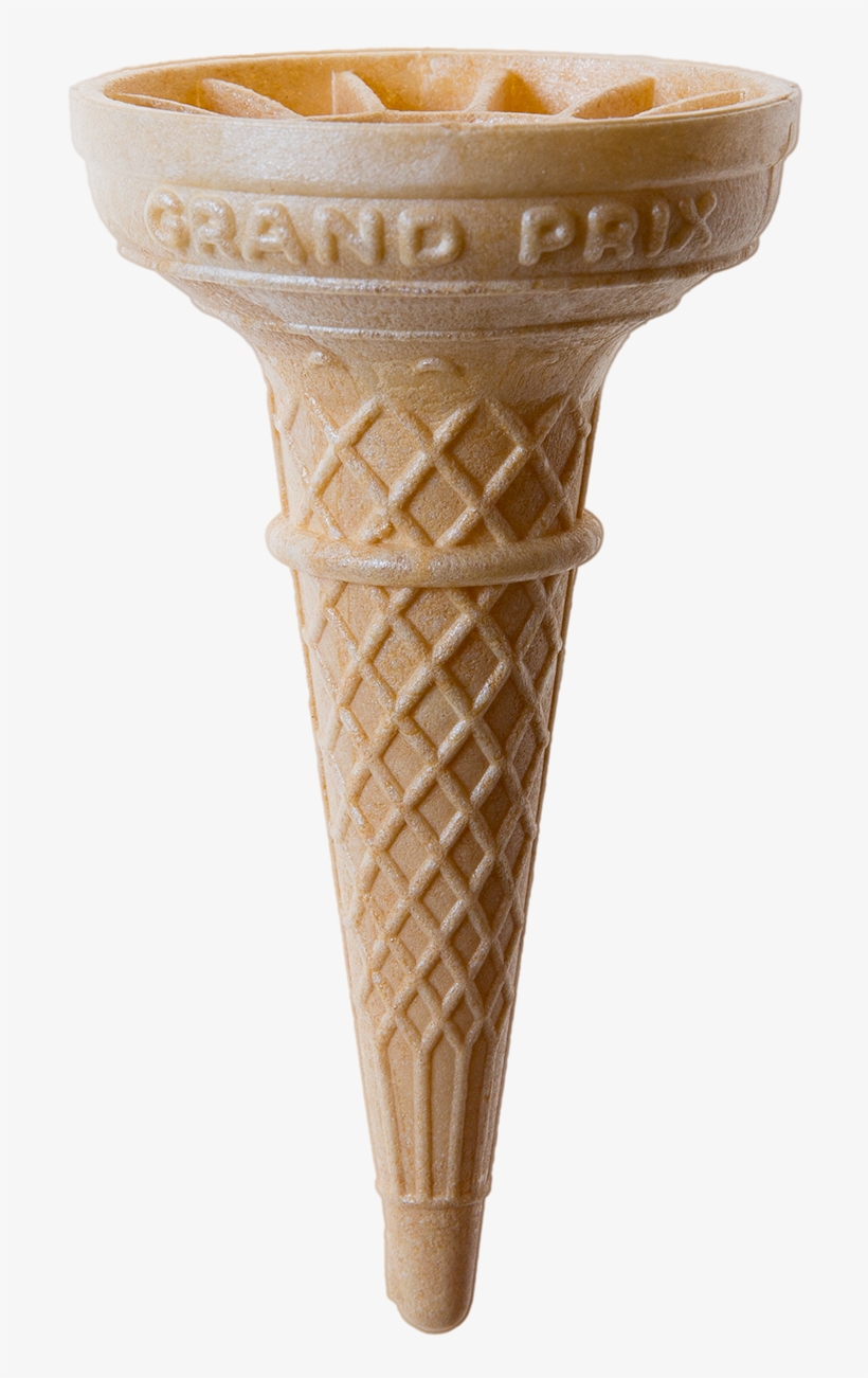 Grand Prix Wafer Cone - Ice Cream Cone, transparent png #4610852