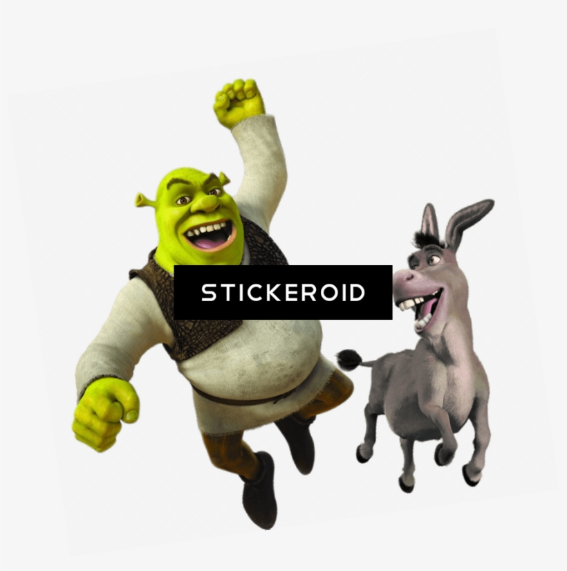 Shrek And Donkey - Dreamworks Animation, transparent png #4611675