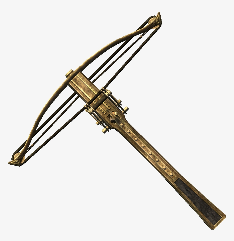 Skyrim Enhanced Dwarven Crossbow, transparent png #4612241