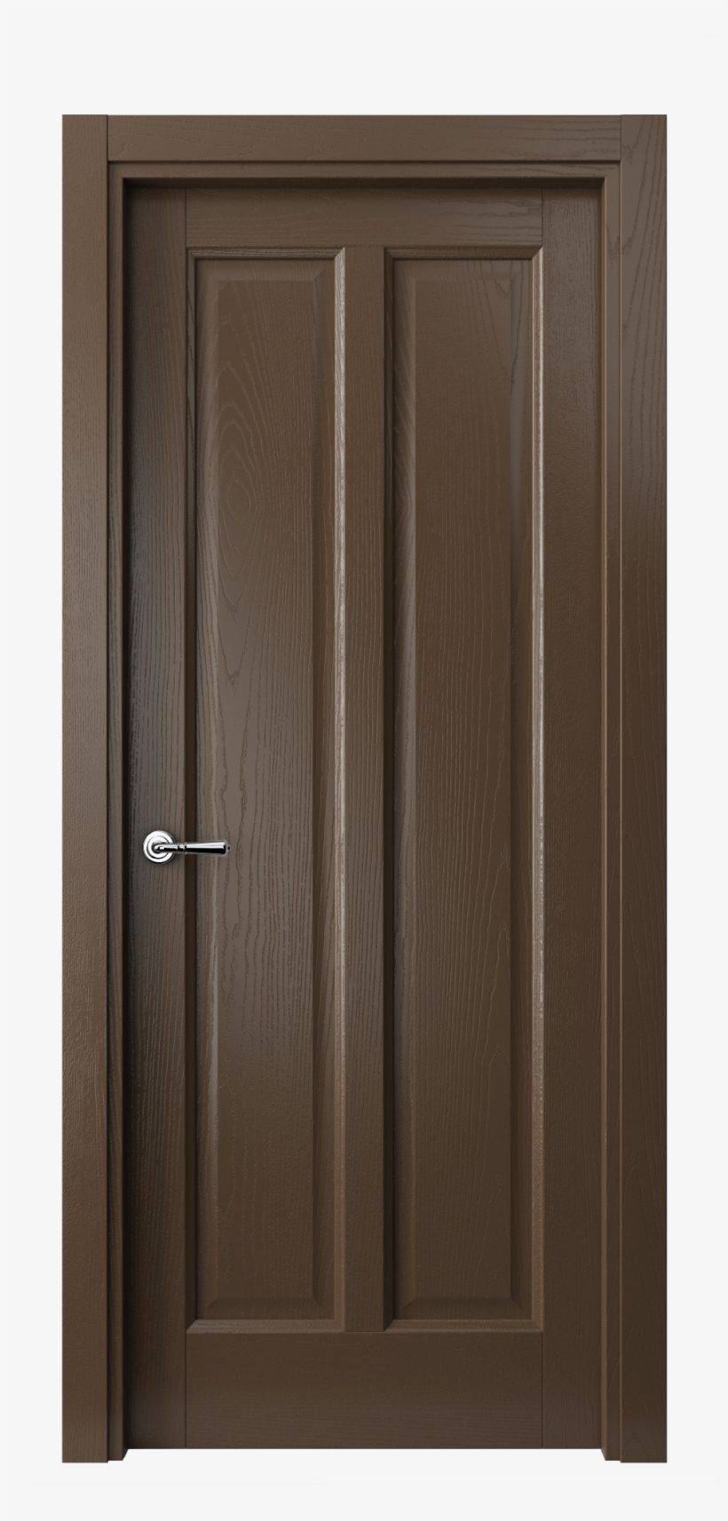 Wooden Door Design, Wooden Doors, Door Texture, Panel - Chocolate Color For Door, transparent png #4612637