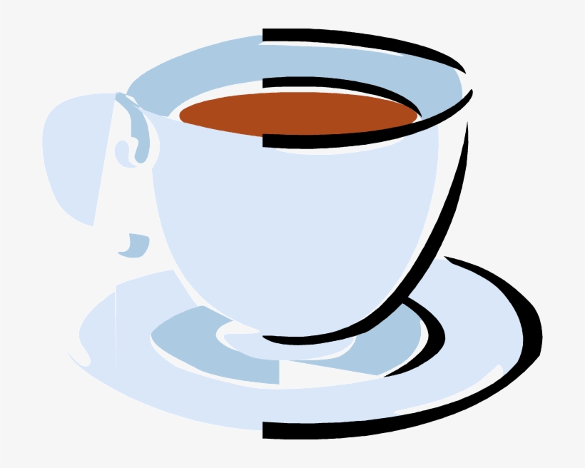 Coffee Cup - Blue Coffee Mug Clipart, transparent png #4612830