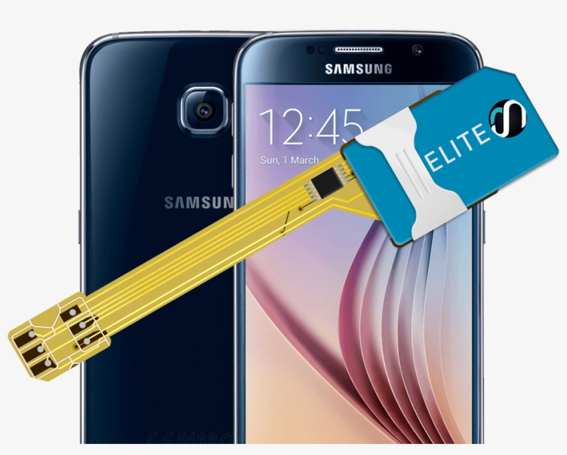 Magicsim Elite - Galaxy S6 - Iphone X Dual Sim, transparent png #4614025