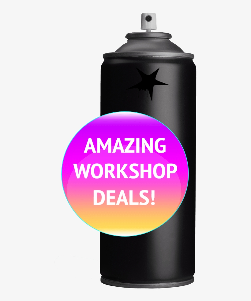 Exclusive Offers On Half Day & Full Day Workshops - Spray Bottle, transparent png #4615683