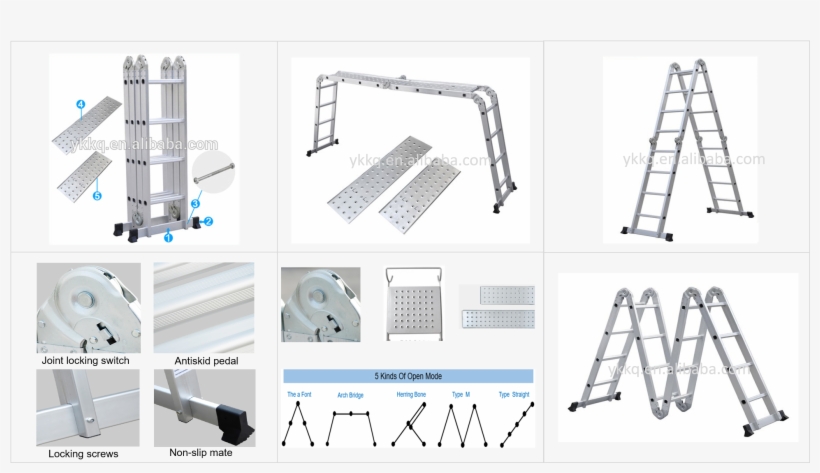 7mnew Design Hot Selling Ladder,metal Fire Escape Ladder - Mtn Gearsmith New 15.5ft Step Platform Multi Purpose, transparent png #4617436