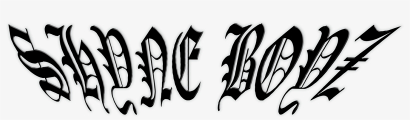 Leanna Perry, Black, White, Goth, Punk, Dark, Luxury, - Calligraphy, transparent png #4617967