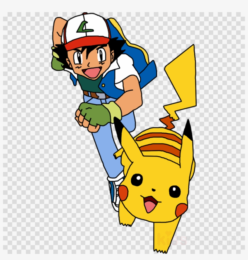 Ash Y Pikachu Png Clipart Ash Ketchum Pikachu Pokemon - Ash Ketchum, transparent png #4618268