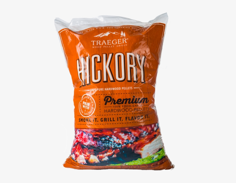 0716 Pdp Hero Hardwood Hickorycategory Row Tile - Traeger Hickory Wood Pellets, transparent png #4619097