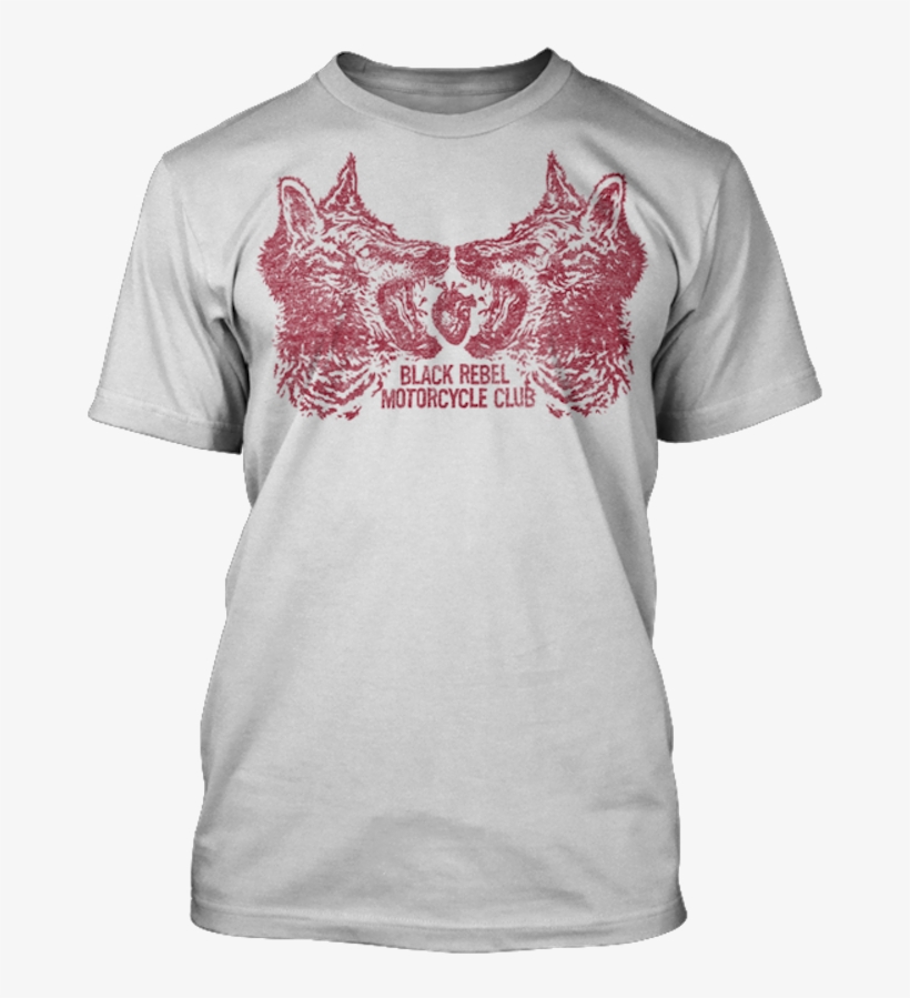 Heart Wolf T-shirt - Fleetwood Mac Rumours T Shirt, transparent png #4619103