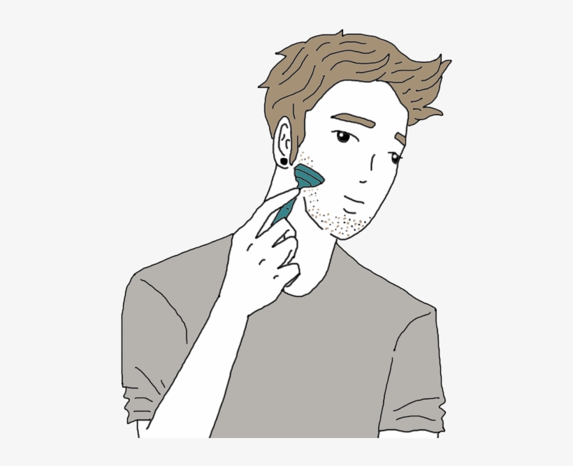 Shaving, transparent png #4619366