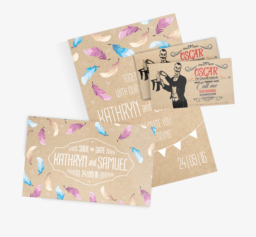 Kraft Paper Card - Kraft Paper, transparent png #4620340