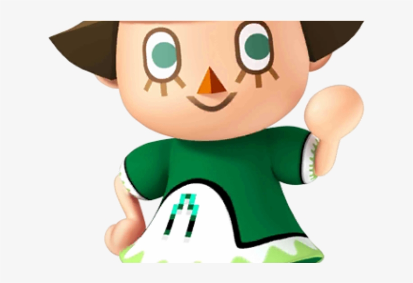 Smash Female Villager, transparent png #4621373