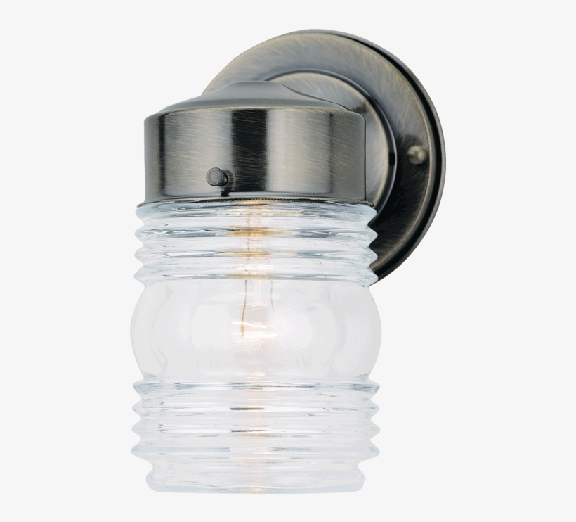 Wall Lighting Fixture - Jelly Jar Lights, transparent png #4622422