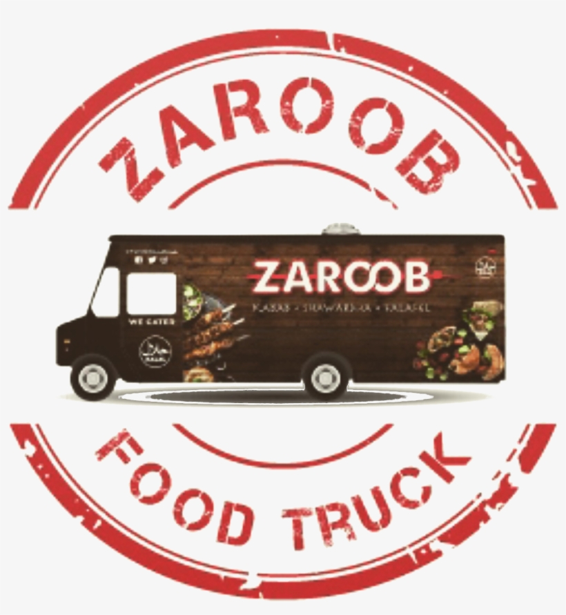 Zaroob Food Truck A Moving Taste - Typography, transparent png #4622821