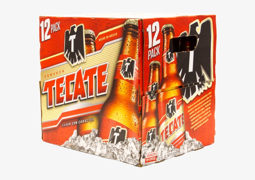 Tecate - Tecate 12 Pack Bottle, transparent png #4623051