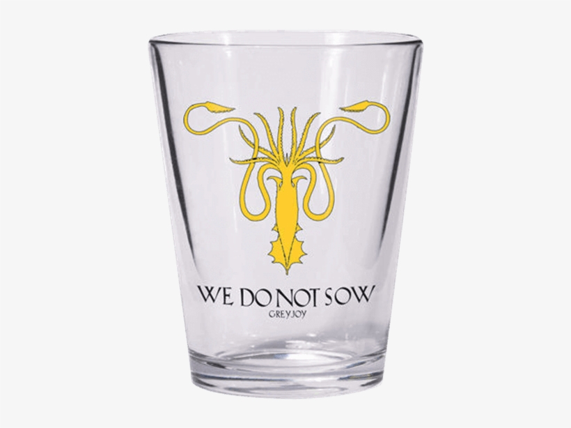 Game Of Thrones Greyjoy Sigil Shot Glass - Dark Horse Deluxe Game Of Thrones Shot Glass: Greyjoy, transparent png #4623416