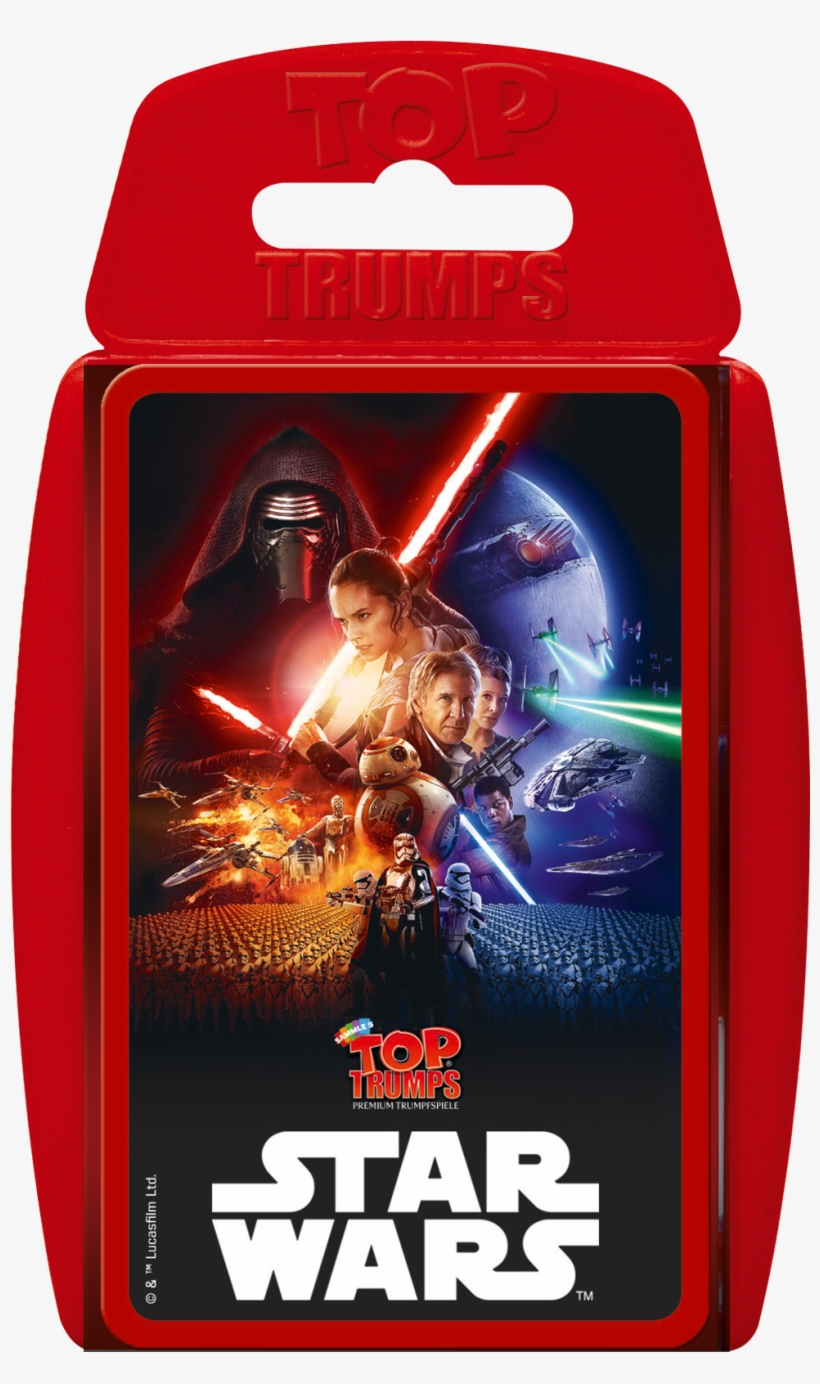 Top Trumps Star Wars Episode 7 - Top Trumps Star Wars The Force Awakens, transparent png #4623868