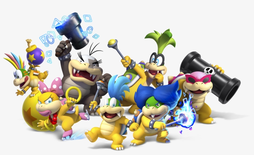 Mario Koopalings, transparent png #4624272