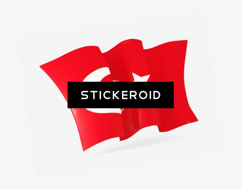 Turkey Flag - Coquelicot, transparent png #4624399