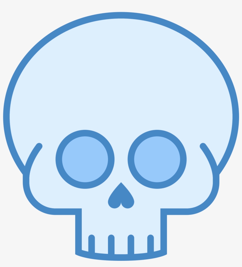 An Empty Skull, Mandible Missing - Skull, transparent png #4624683