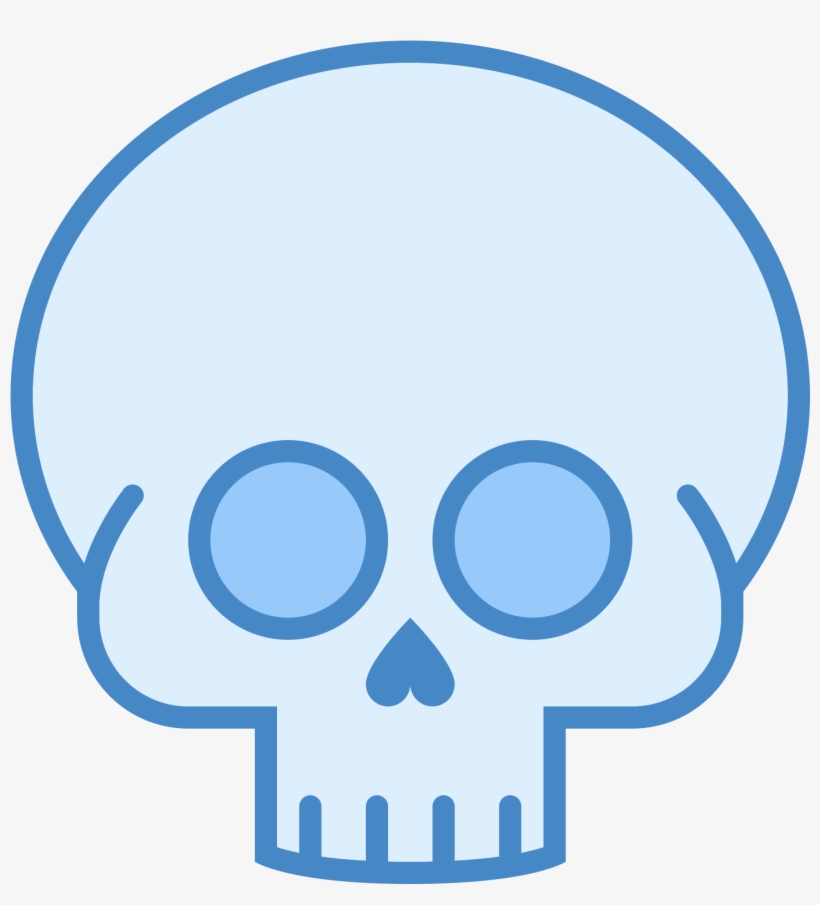 An Empty Skull, Mandible Missing - Skull, transparent png #4624683