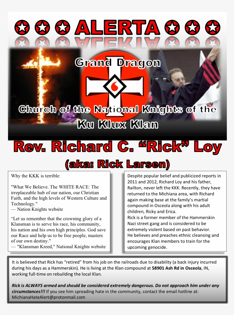 This Media May Contain Sensitive Material - Ku Klux Klan Symbol, transparent png #4625496