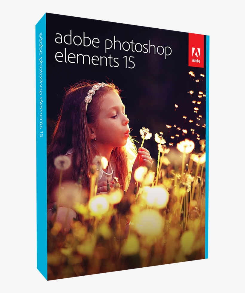 Photoshop Elements 15 And Premiere Elements 15 Released - Photoshop Elements 15 Box, transparent png #4626399