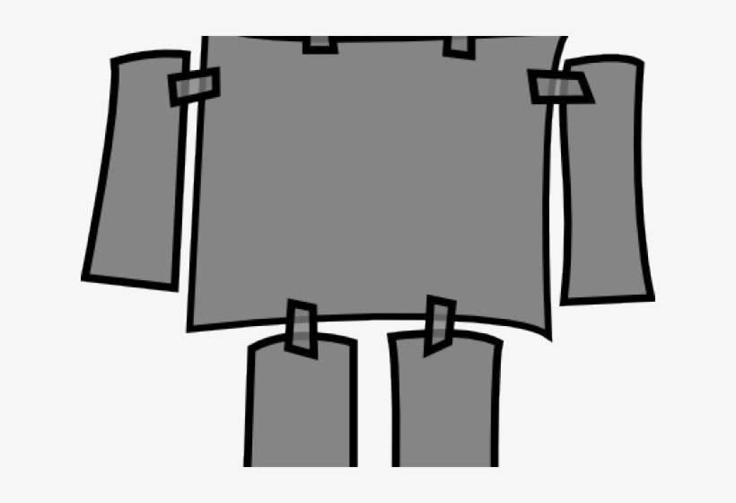 Robot Clipart Gray - Robot Cartoon, transparent png #4626446