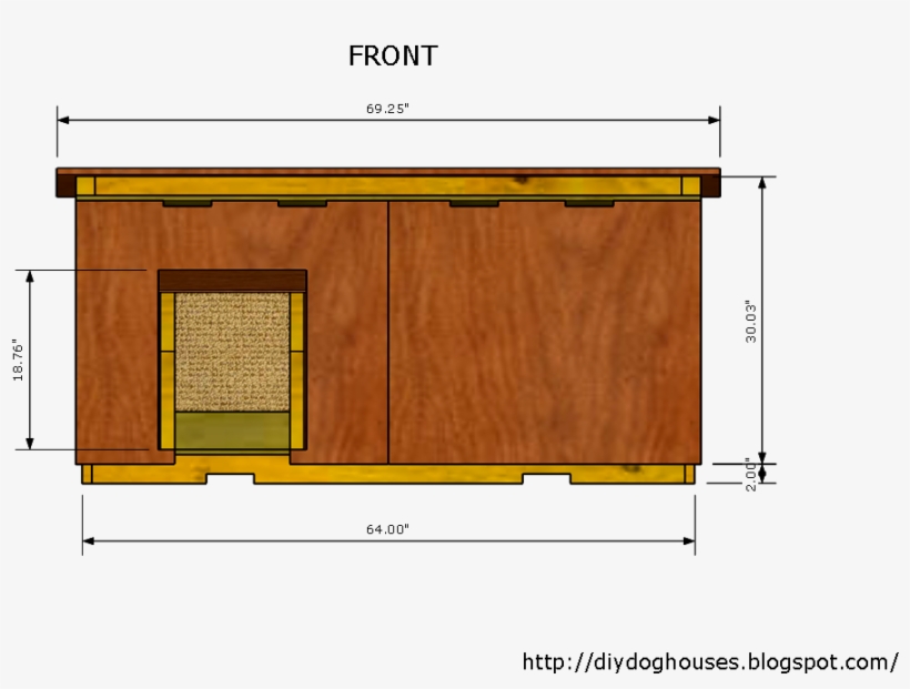 Lovely Ideas Insulated Dog House Plans Dog House Plans - Doghouse, transparent png #4626946