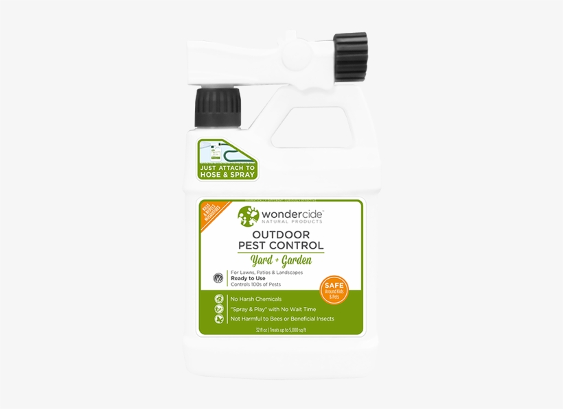 Ready To Use Natural Pest Control For Yard Garden - Wondercide Outdoor Ready-to-use Natural Pest Control, transparent png #4627001