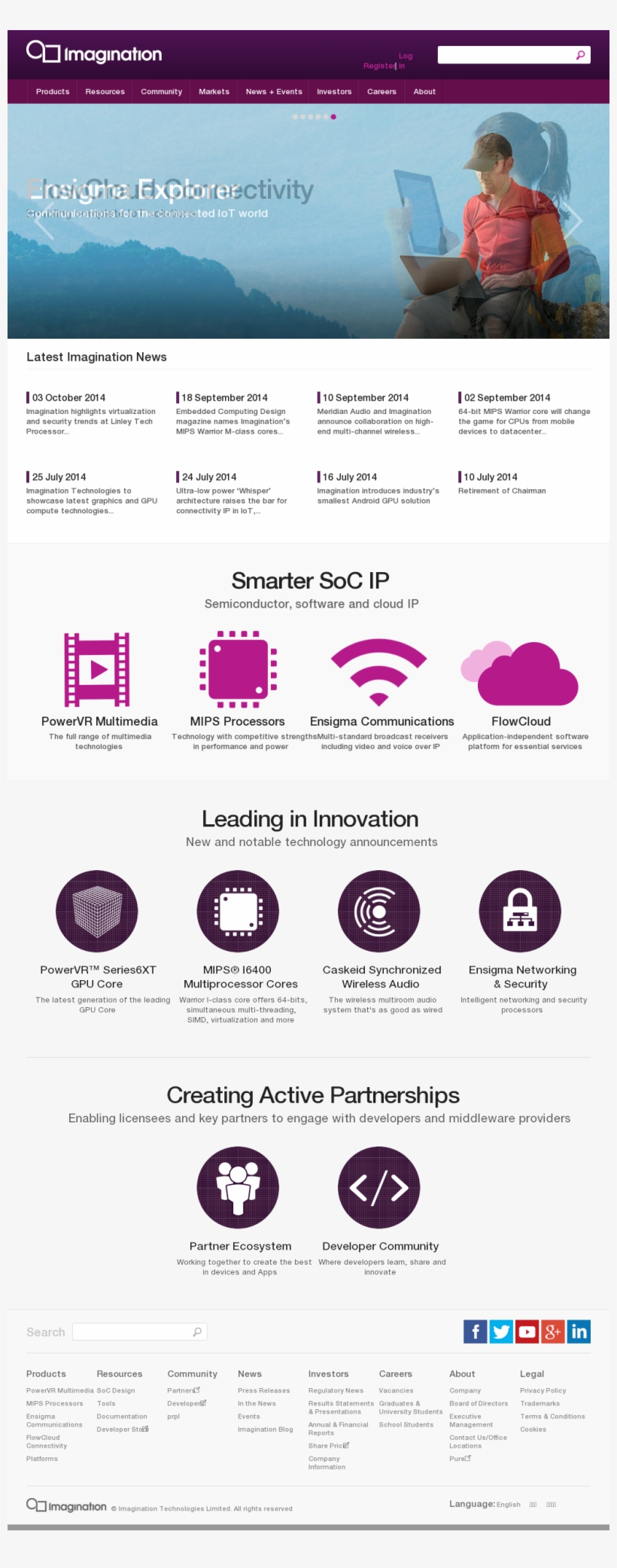 Imagination Technologies Competitors, Revenue And Employees - Web Page, transparent png #4627583