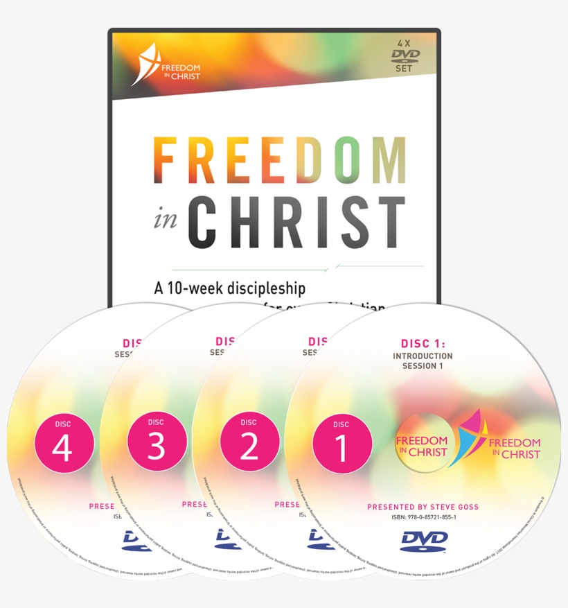 Freedom In Christ Course Dvd Teaching Set - Freedom In Christ Dvd, transparent png #4628143