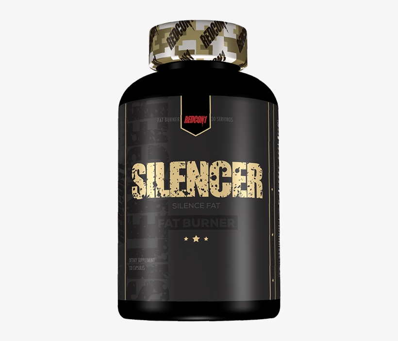 Silencer - All - Redcon1 Fat Burner, transparent png #4628420