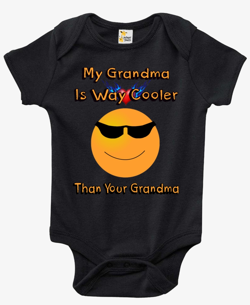My Grandma Is Way Cooler Than Your Grandma One-piece - Babies With Attitude Bwa, transparent png #4628519