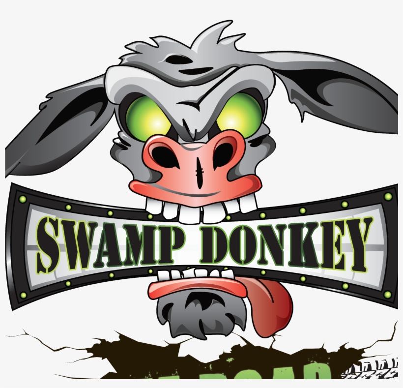 Swamp Donkey Cliparts - Swamp Donkey Offroad Logo, transparent png #4629456