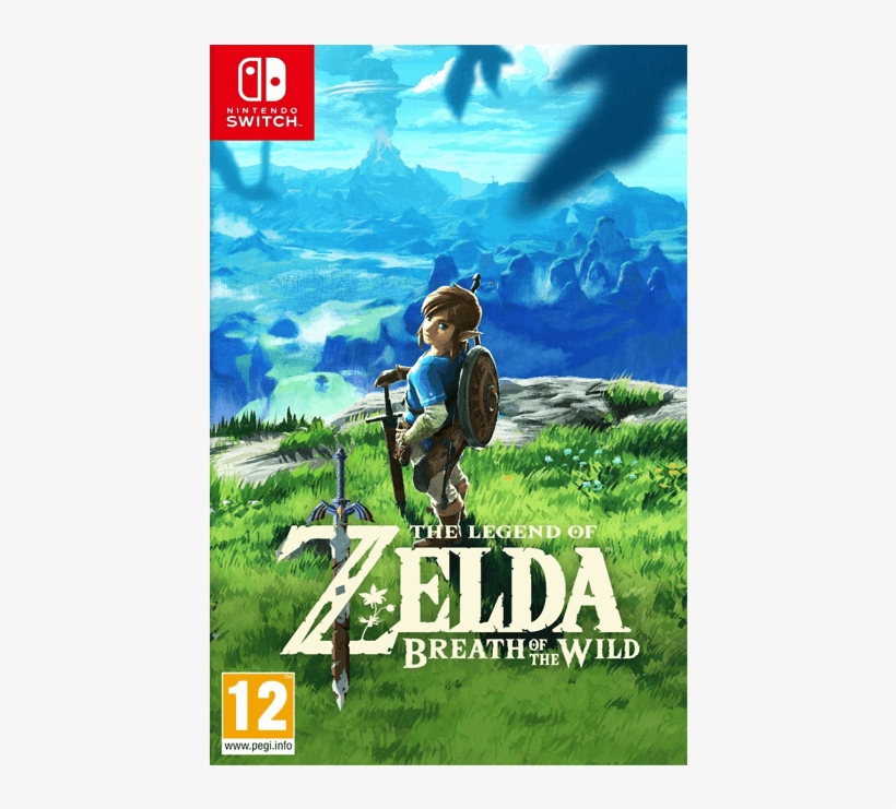 The Legend Of Zelda Breath Of The Wild - Nintendo The Legend Of Zelda: Breath, transparent png #4630290