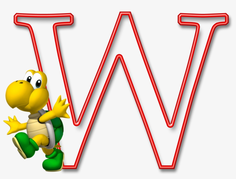 *✿**✿*mario Bross*✿**✿* - - W - Koopa Troopa, transparent png #4631105