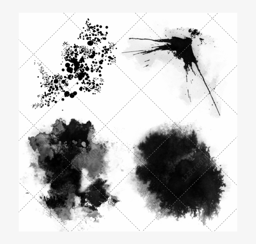 Abstract Photoshop Brush - Grunge Photoshop Brushes Png, transparent png #4631464