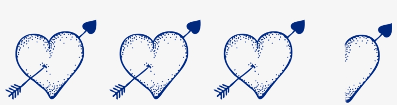 Free Four - Heart, transparent png #4631778