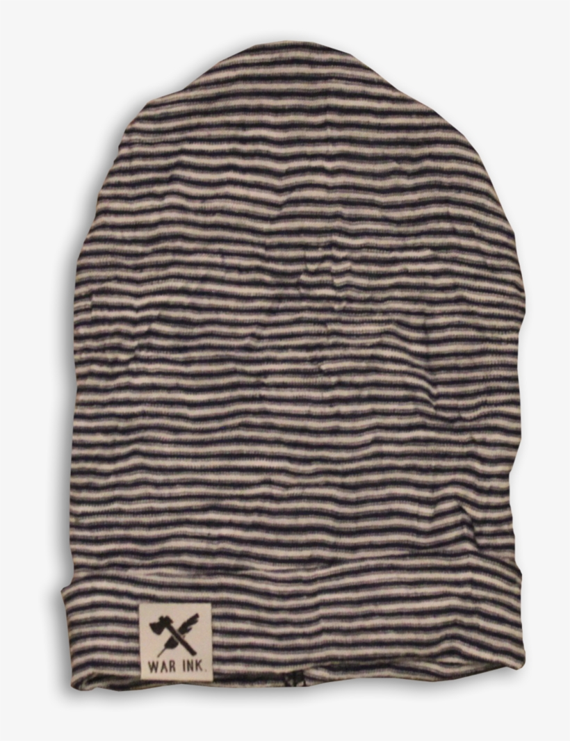 Blue Striped Benie, transparent png #4632842