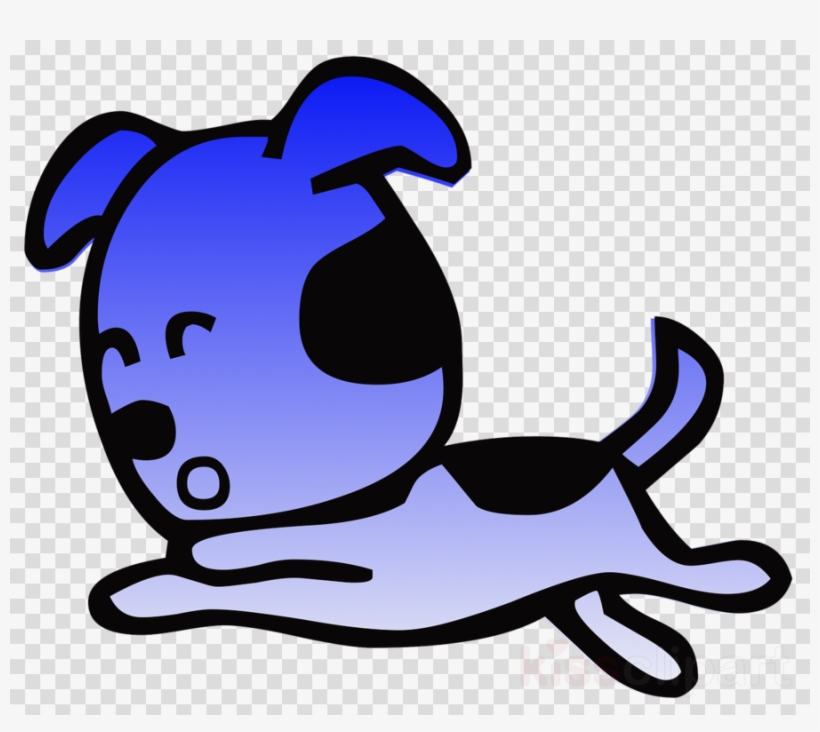 หมา สี ฟ้า การ์ตูน Clipart Puppy Dog Cat - Lustiges Blaues Hundekleid Und -mehr Gepäckanhänger, transparent png #4633273