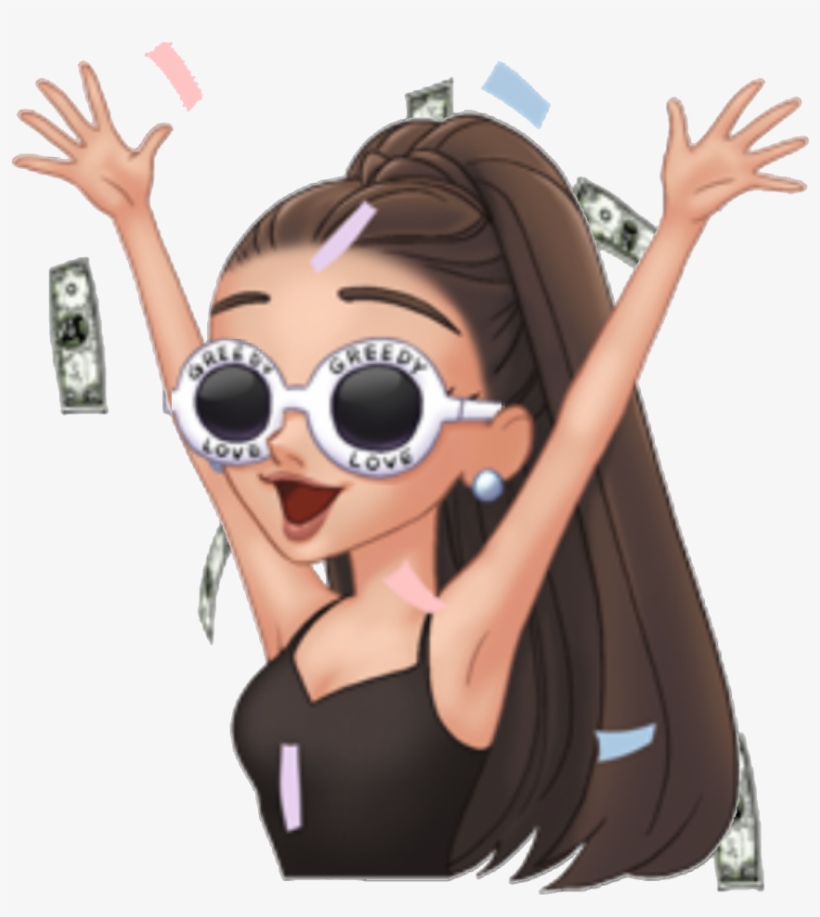 Celebrate Clout Cloutgoggles Arimoji Emoji Custom Myari - Arimoji Ariana Grande Gif, transparent png #4633514