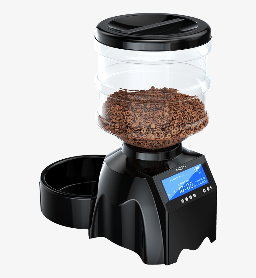 Mota Advance Automatic Pet Feeder - Perfect Dinner Pet Feeder, transparent png #4633815
