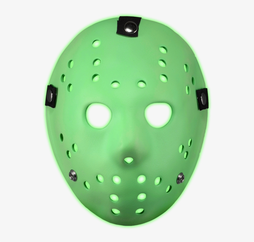 Th Jason Glow In - Jason Voorhees Mask Glow In The Dark, transparent png #4633922