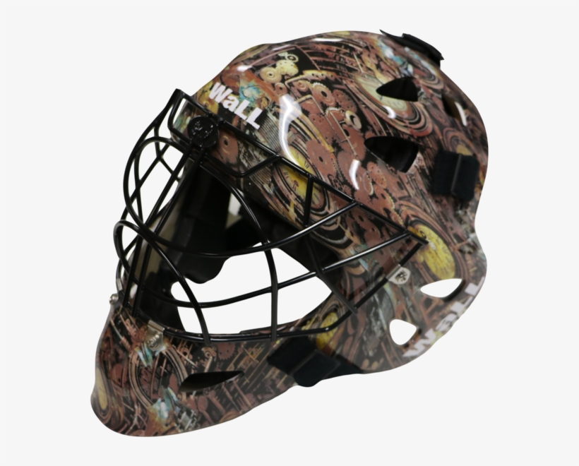 Wall W3f - Steam Punkt - Floorball Mask - Camouflage, transparent png #4634154